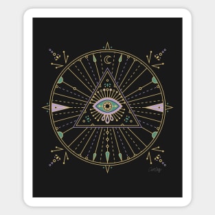 Evil Eye Mandala Sticker